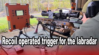 Labradar test with the recoil operated trigger.