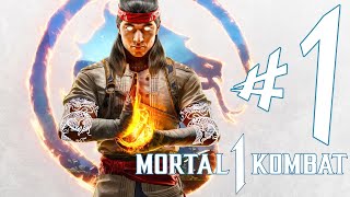 Mortal Kombat 1 - Parte 1: Liu Kang, Deus do Fogo!!! [ PS5 - Playthrough 4K ]