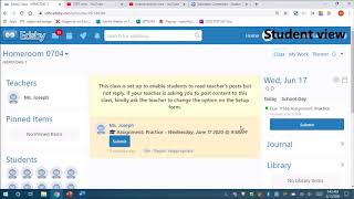 How to Submit an Edsby Assignment