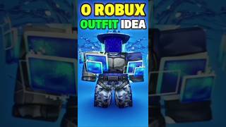 0 Robux Outfit Idea! Blue Free Items Avatar 🥶 #roblox