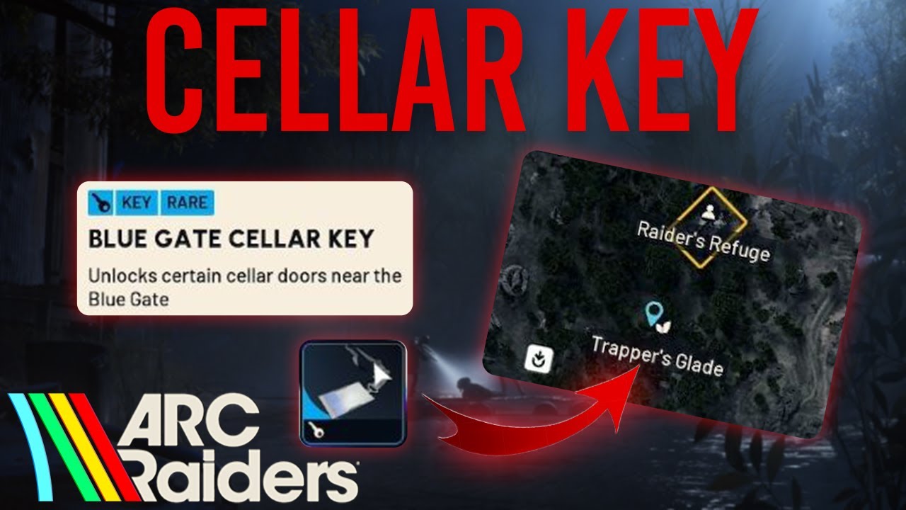 РУКОВОДСТВО ПО НАХОЖДЕНИЮ КЛЮЧЕЙ ОТ ПОДВАЛА | Arc Raiders