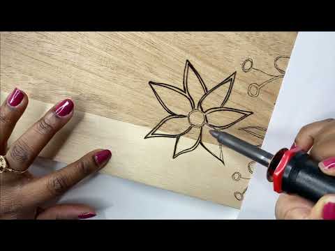 Projet simple de pyrogravure