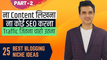 Part 2 - 25 Profitable Niche Sites Ideas without writing Content & without SEO | Micro & Brand Niche
