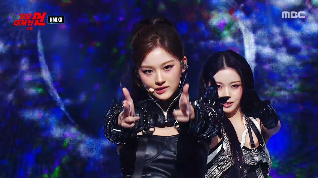 [2025 MBC 가요대제전] NMIXX (엔믹스) - Papillon + Blue Valentine, MBC 251231 방송