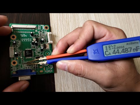 Video Nhíp đo điện trở, cuộn cảm, tụ điện dán LCR Reader MPA - youtube