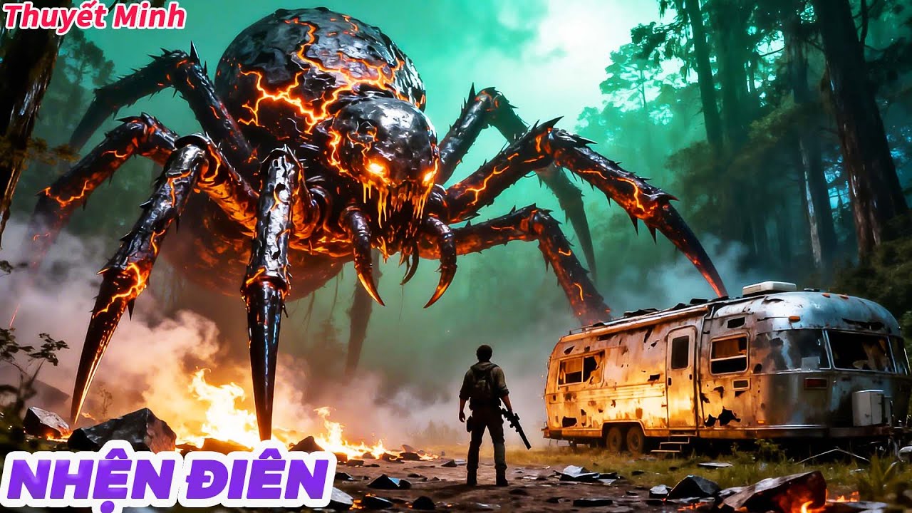 Phim Quái Vật|Đổ bộ Đảo Nhện,loài nhện khát máu bùng phát,con người bị truy sát đến cùng!|ThuyếtMinh