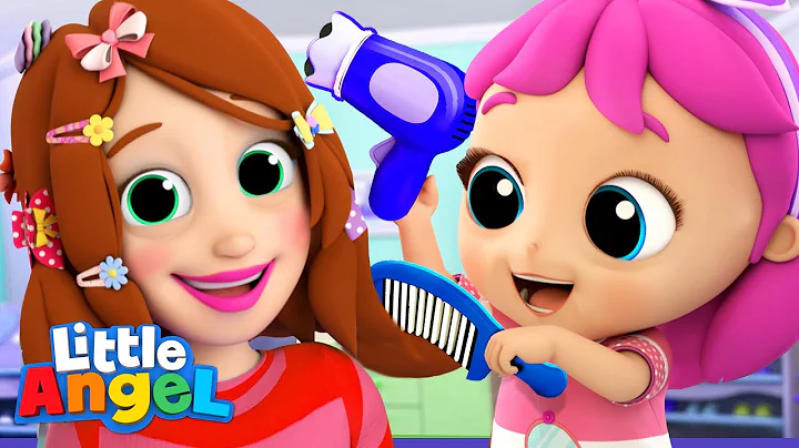 My Beauty Salon | Baby John Songs And Little Angel...