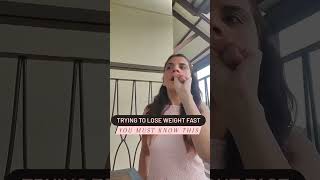 Important weightloss fact #weightlossmistakes #weightlosstipsformoms #fatlosstip #easyweightloss