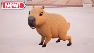 NEW CALM CAPY Sidekick Gameplay In Fortnite!
