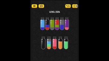 [BRAIN GAME] Soda Sort Puzzle LEVEL 2324 (Challenging the World Record)
