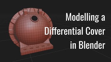 Tips for Modelling a Differential Cover in Blender | Hard Surface 3D Modelling | Vintage Tractor