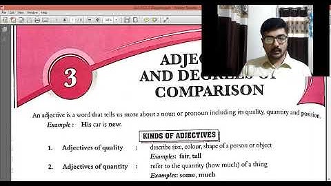 Standard 8 Grammar Chapter 3 Part 1