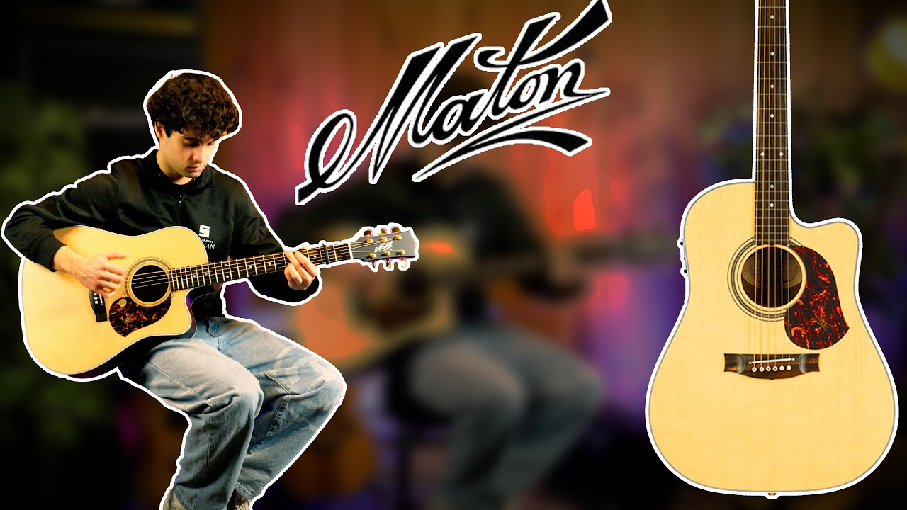 洋楽 MATON g-rap Maton ER90C DEMO | Souman Music - YouTube