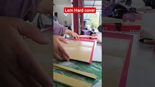 Lem Hard cover #jilid #skripsi #diy #viralvideo #usahafotocopy #tenggarong #tutorial #fypシ