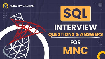 SQL Interview Questions and Answers (For Freshers & Experienced)