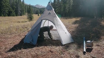 How To Install A Stove In Your PEAX Solitude 4 Tipi
