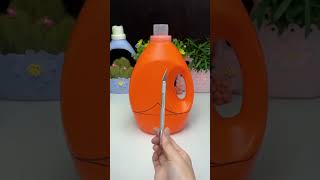 Laundry Liquid Bottle Handmade Flower Pots Turned Waste Into Treasure
