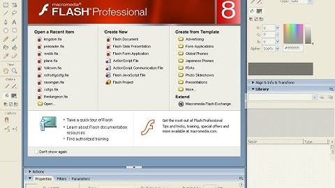 how to install macromedia flash 8
