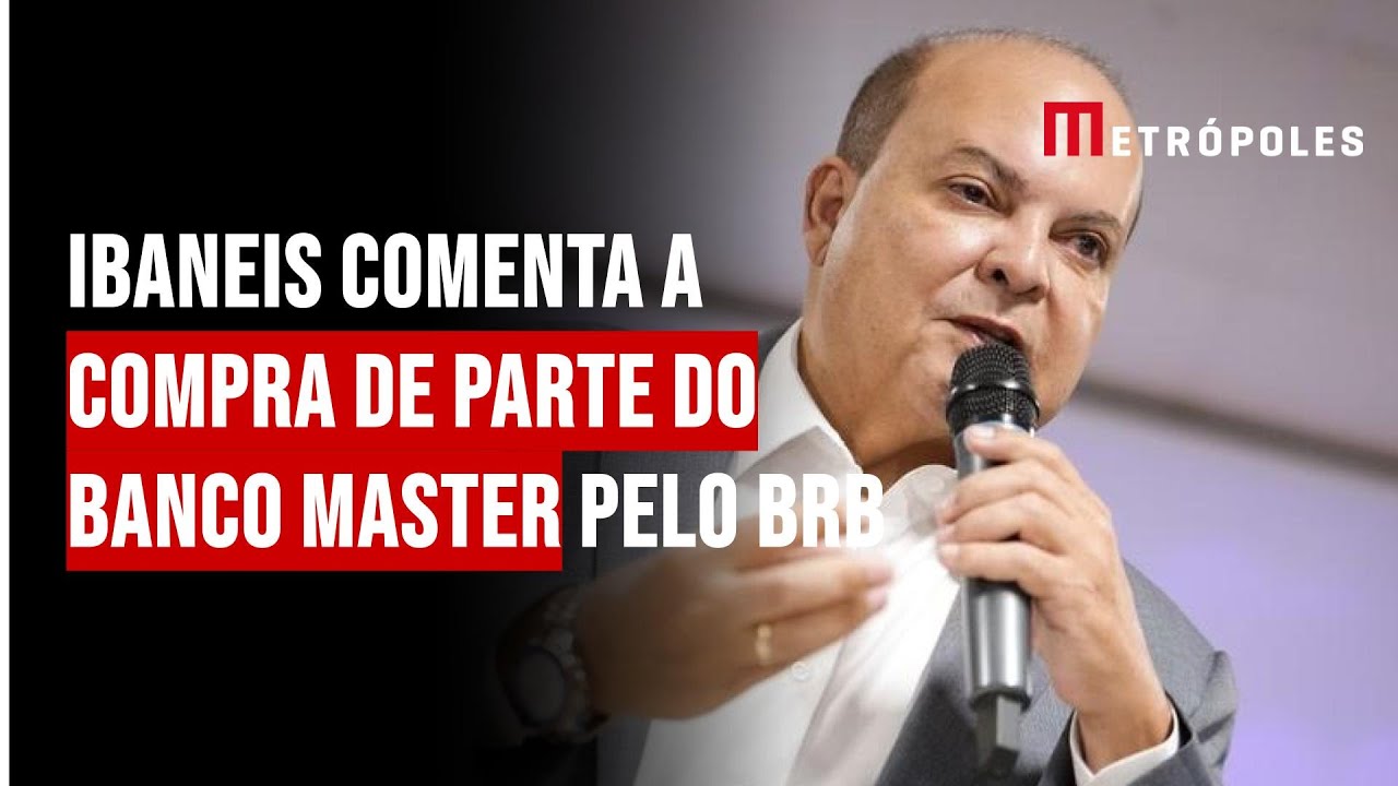 Ibaneis comenta a compra de parte do Banco Master pelo BRB