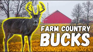 DEER HUNTING FARM COUNTRY (Find Big Bucks with these TIPS)