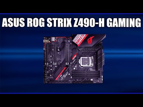 Материнская плата Asus ROG STRIX Z490-H GAMING