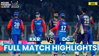 KKR vs DC Live: Kolkata Knight Riders Vs Delhi Capitals Live Match Scorecard I IPL 2024