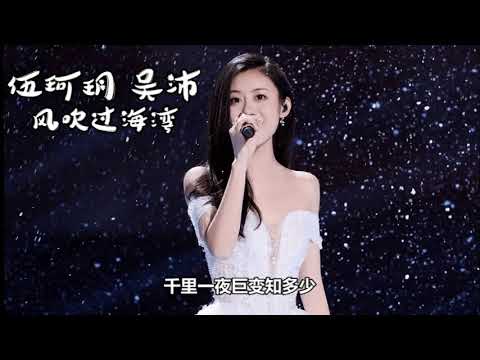伍珂玥 吴沛----风吹过海湾 (深圳经济特区建立40周年”主题曲）《《动态歌词》》