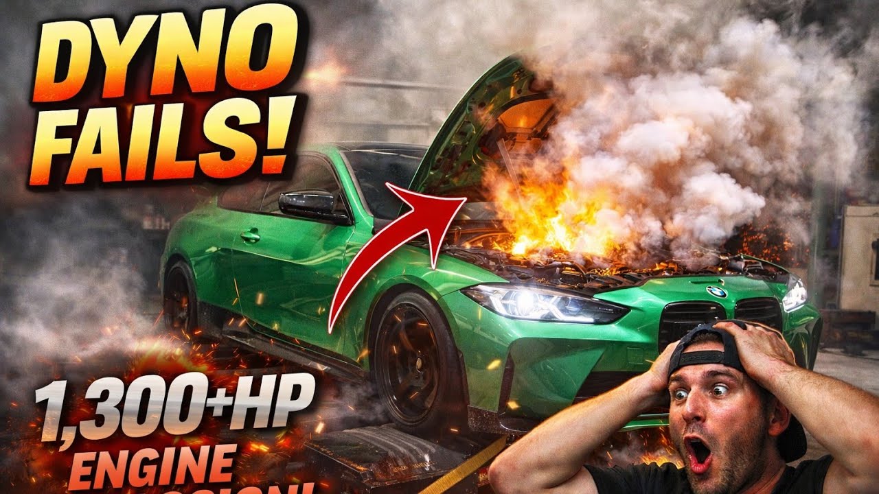 BIG Dyno Fails Engine Explosion Compilation