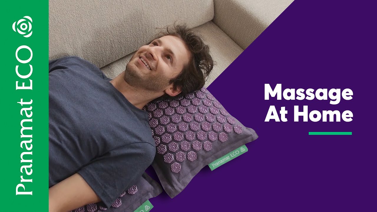 Massage with Pranamat ECO: Muscle Spasm Relief