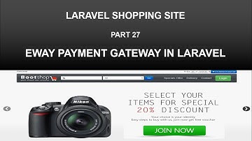 part 27 eway payment gateway integration in php laravel |  laravel 8 payment gateway integration