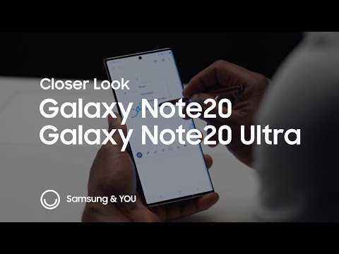 Closer Look: Samsung Galaxy Note20 en Galaxy Note20 Ultra