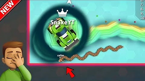 I Feed Cute Bot In Snake. Io! Epic Snakeio Gameplay