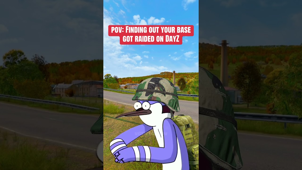 Getting RAIDED on DayZ #shorts