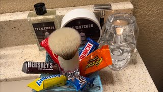 Halloween Shave 2023 - The Watcher Soap & Aftershave, Cyclotrode X Brush, Gillette Black Beauty. screenshot 2