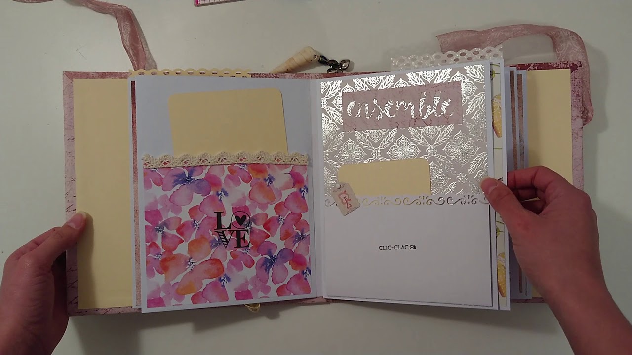 Album photo scrapbooking 8 Mariage YouTube