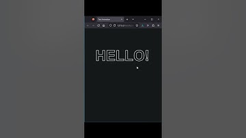 Text With Sliding Background Animation in CSS | CSS text effect  #css #shorts #coding #html