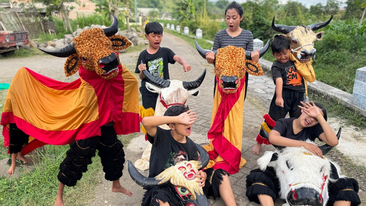 LOMBA BANTENGAN BEROT MEREBUTKAN HADIAH BANTENGAN BEROT JERAPAH 