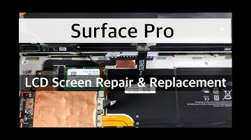 How to Replace LCD Screen on Microsoft Surface Pro 3