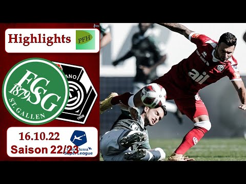 St. Gallen Lugano Goals And Highlights