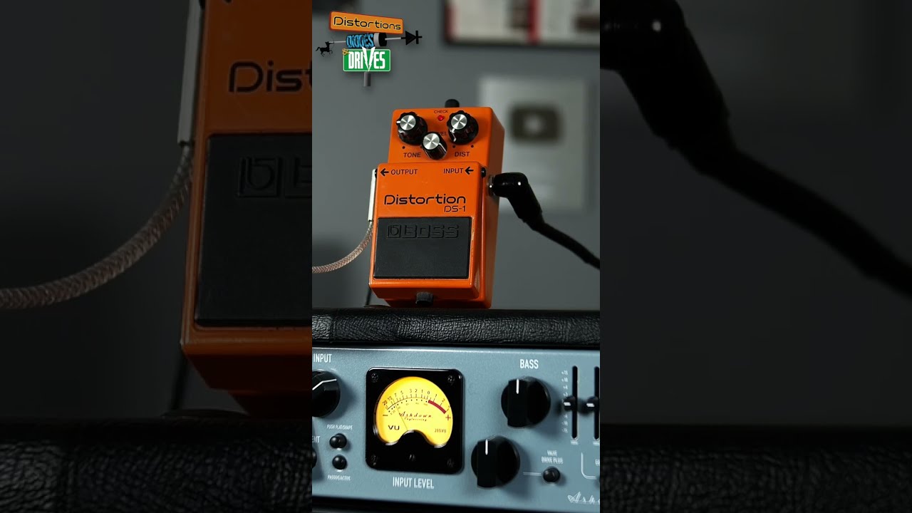 Moderate Bass Grind with the Boss DS-1 - YouTube