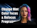 Change TextInputLayout Hint Color Programmatically for Focused &amp; Unfocused States