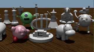 3D models from User Interface Software Projects course (INF 134 Winter 2013) screenshot 5