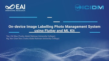 On-device Image Labelling Photo Management System using Flutter and ML Kit