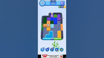 Color Block Jam Level 607 #colorblockjamgame #games #gaming #gameplay