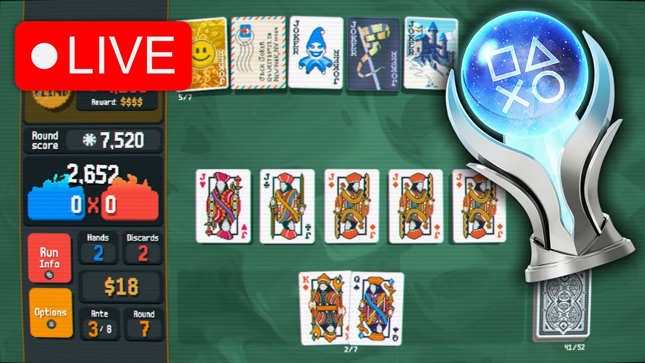 3rd ever 1st time ever Balatro Test Stream