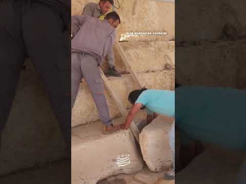مرمت آرامگاه كوروش بزرگ