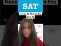 Never do this on the Digital SAT & How the SAT is scored #digitalsat2024