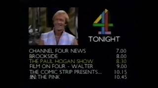 Channel 4 continuity into news / 2nd November 1982
