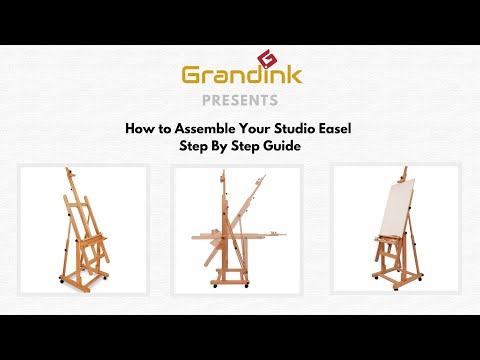 Model A] How to assemble an 5ft easel, Painting Stand