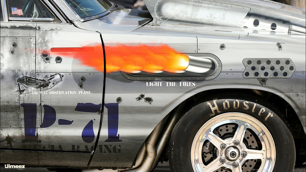 THE WAR PIG! WILD WRAP! PEARL HARBOR THEME! CLEAR VALVE COVERS! MOPAR POWER! BYRON!